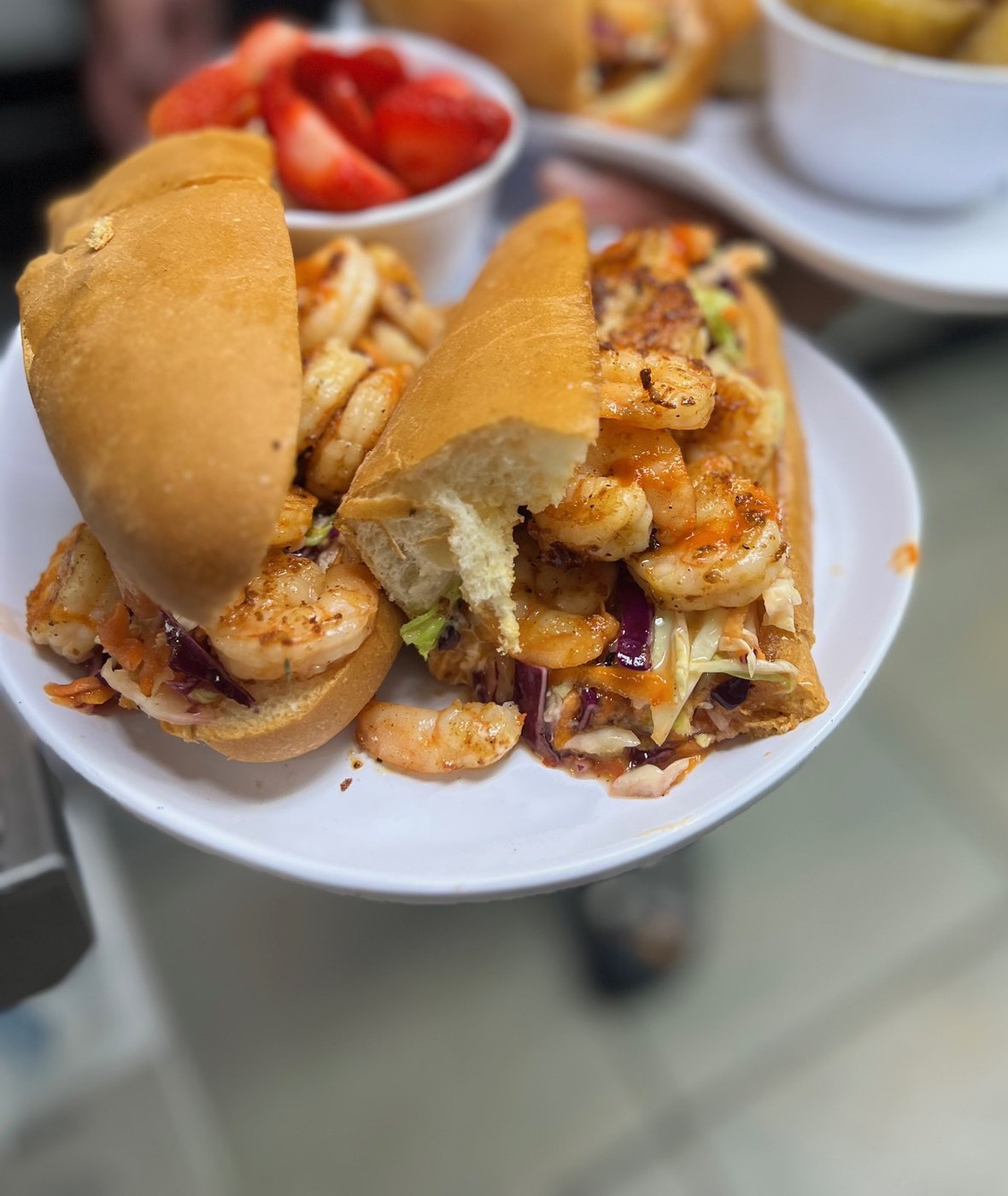 Thai Shrimp Poboy